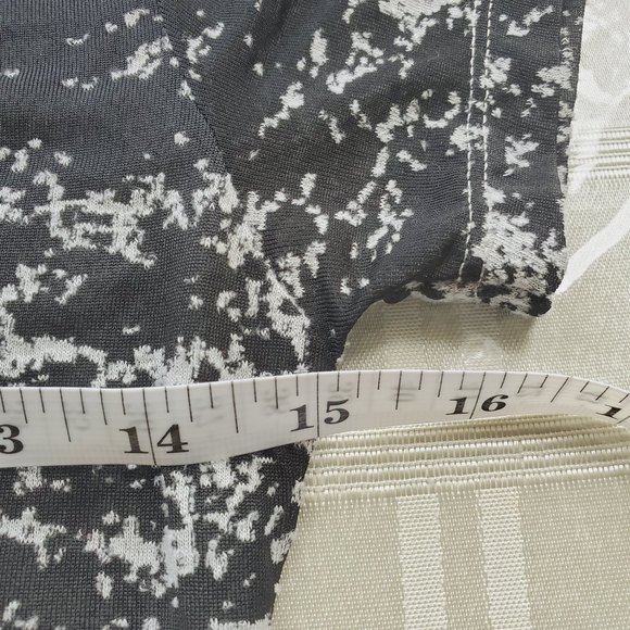 𝅺ALLSAINTS Briar Kique black grey short sleeves tee-size 4 - Picture 8 of 8